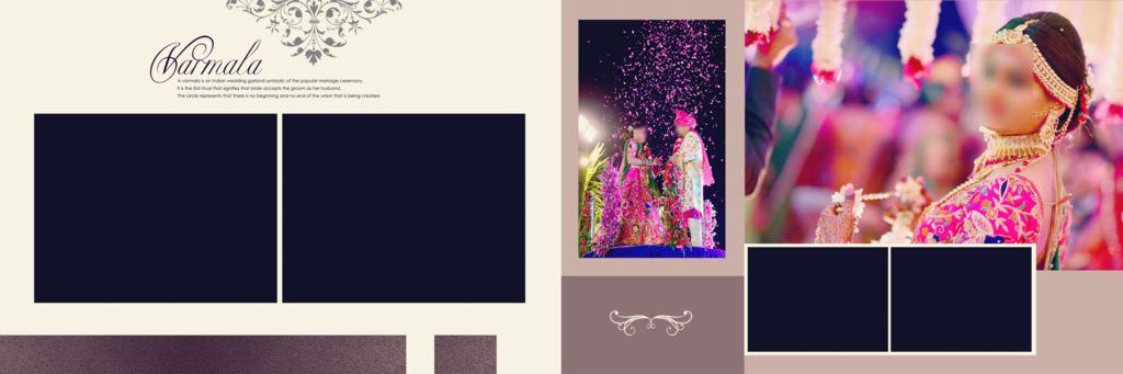 Wedding Album Layout Design