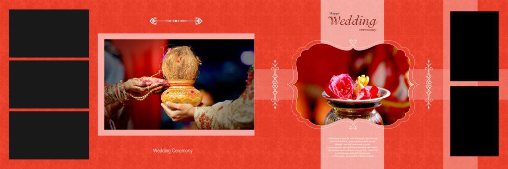 Wedding Album Layout Design