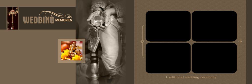 Wedding Album Layout Design