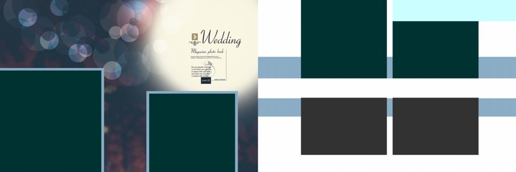 Wedding Album Templates PSD Free Download