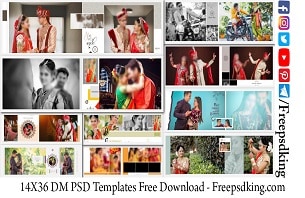 14X36 DM PSD Templates Free Download