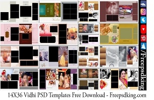 14X36 Vidhi PSD Templates Free Download
