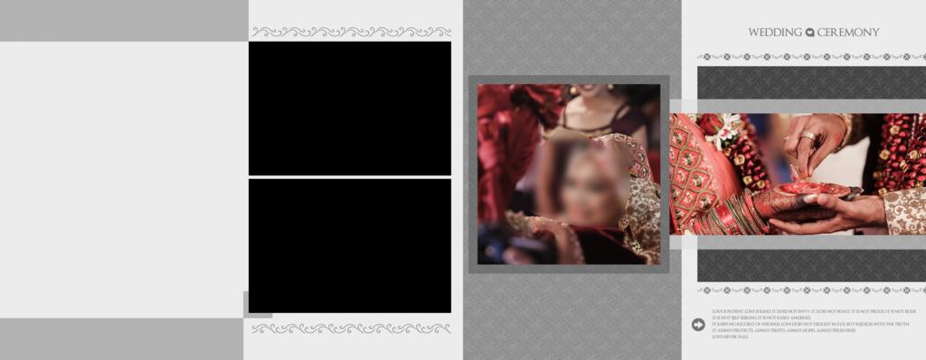 14X36 Wedding Album Vidhi PSD Templates