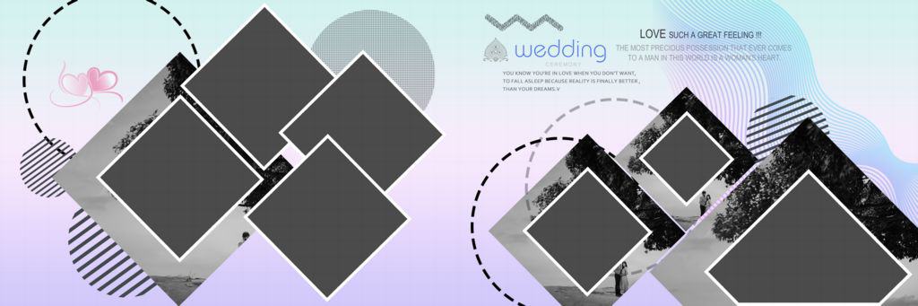 Pre Wedding Album Design