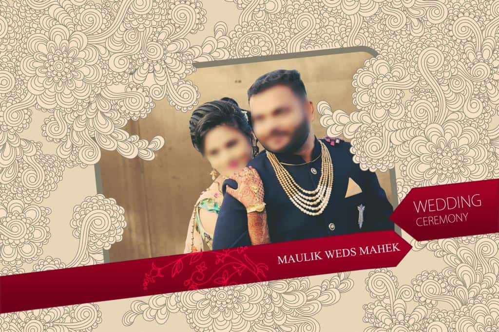 Wedding Album Cover PAD Design