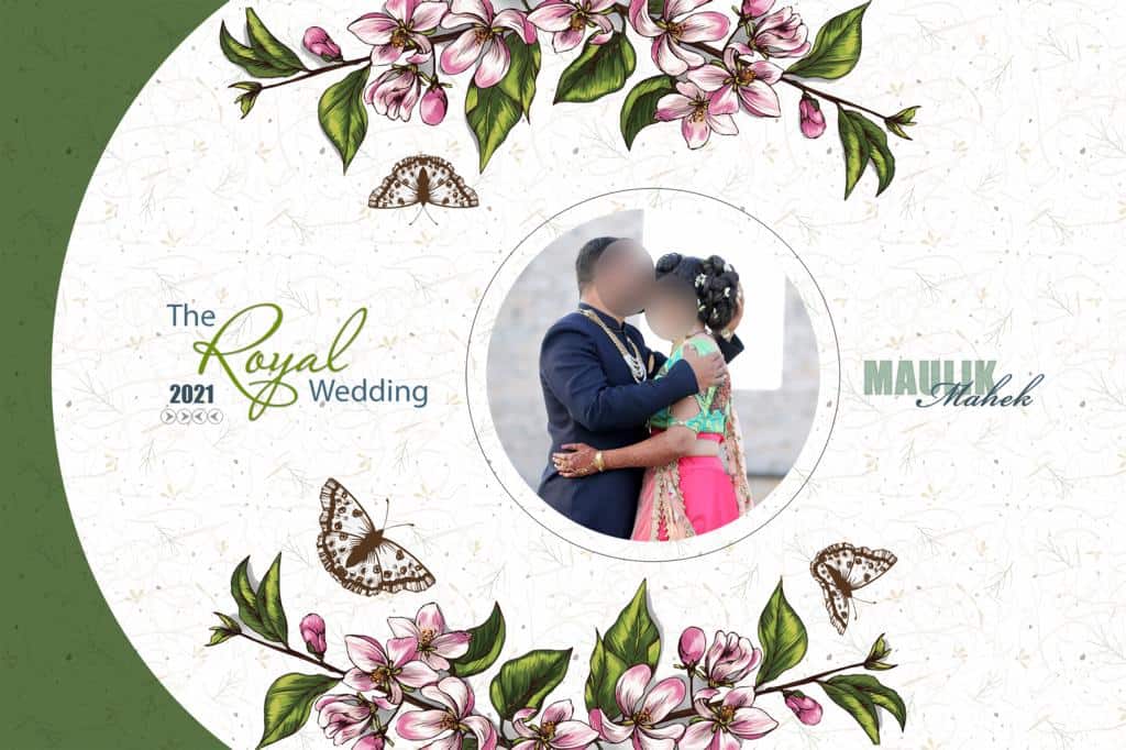 Wedding Album Cover PAD Design