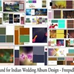 Background Indian Wedding Album Design