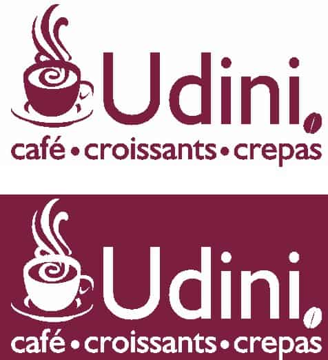 Cafe Udini- Famous Logos with Names