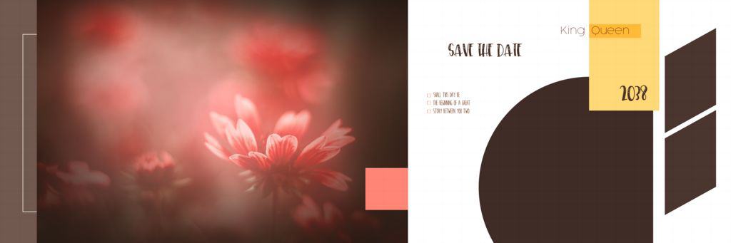 Save The Date Templates PSD