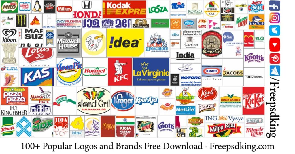 popular brands logos