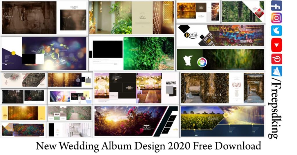 New Wedding Album Design 2020