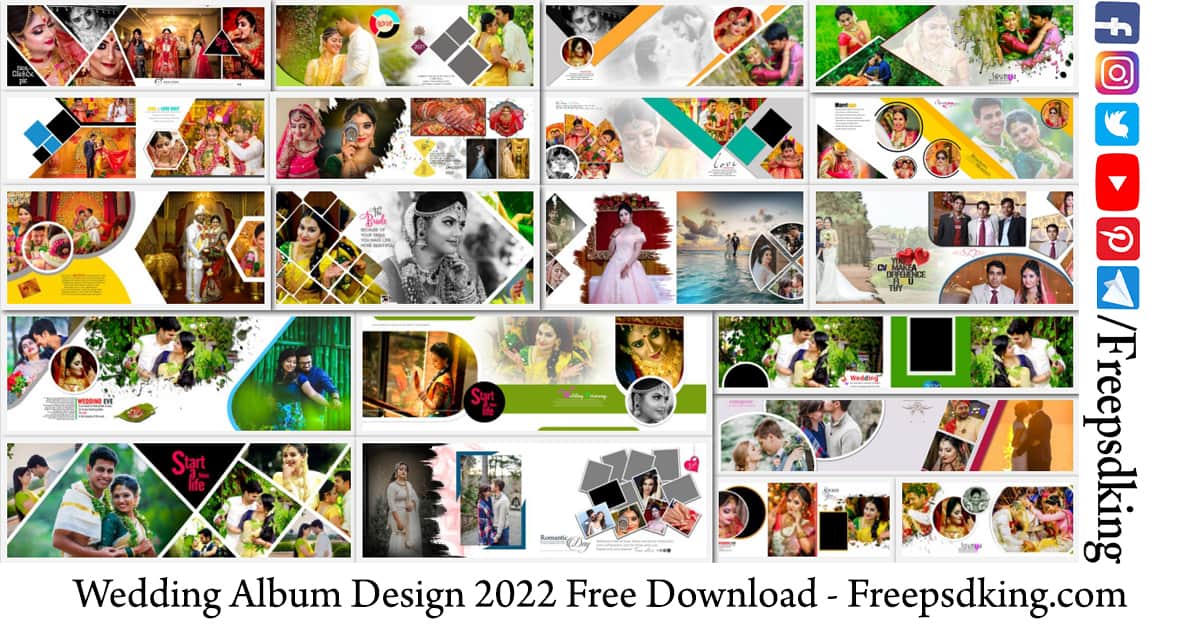 Wedding Album Design 2022 Free Download