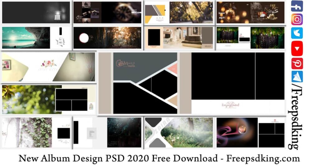 New Album Design PSD 2020