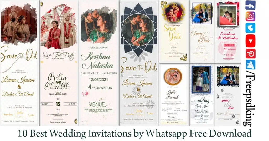Wedding Invitation by Whatsapp