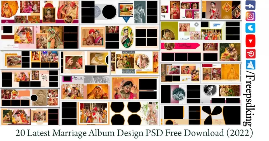 Marriage Album Design