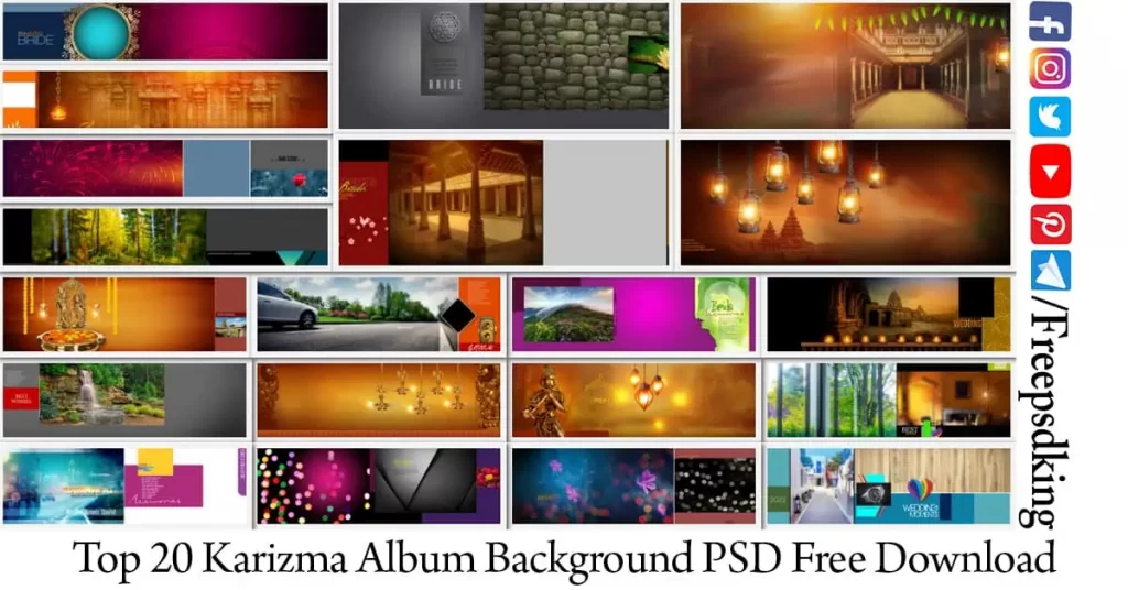 Karizma Album Background PSD