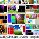 PSD Wedding Album Free Download