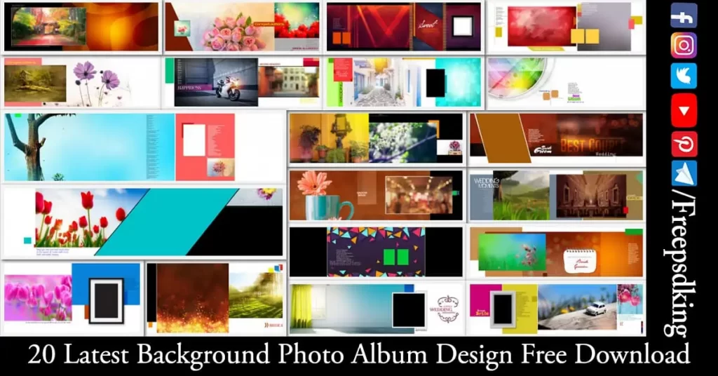 Background Photo Album Design