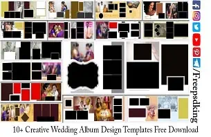 Wedding Album Design Templates Free Download