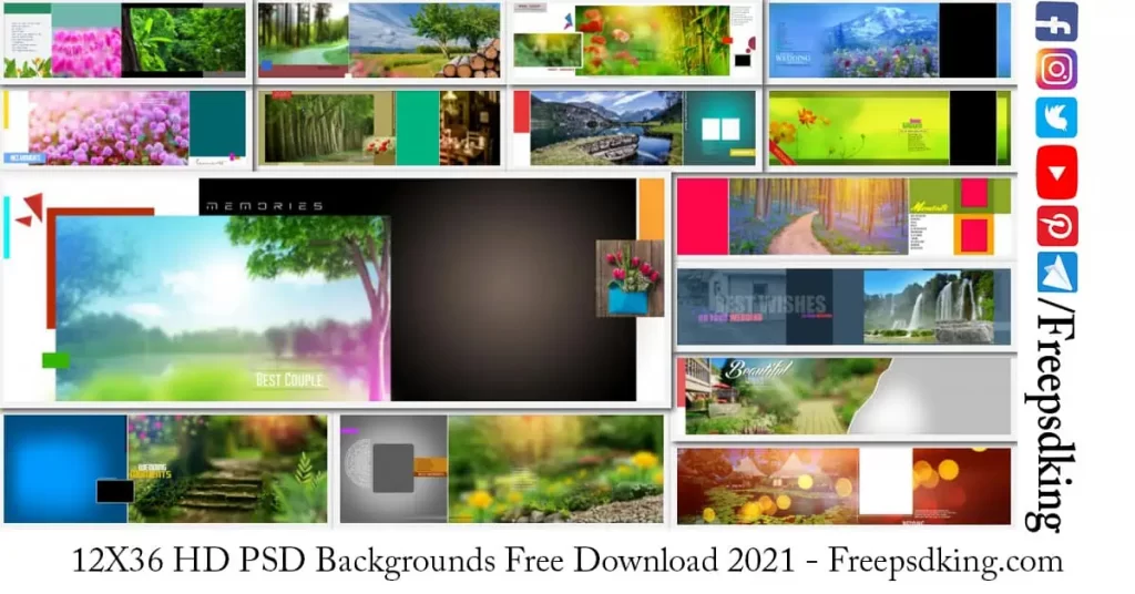 12X36 HD PSD Backgrounds Free Download 2021