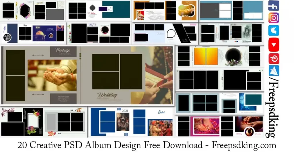 PSD Album Design Free Download