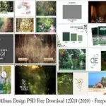 Wedding Album Design PSD Free Download 12X18 (2020)