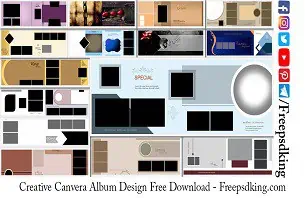 Creative Canvera Album Design