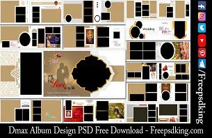 Dmax Album Design PSD Free Download
