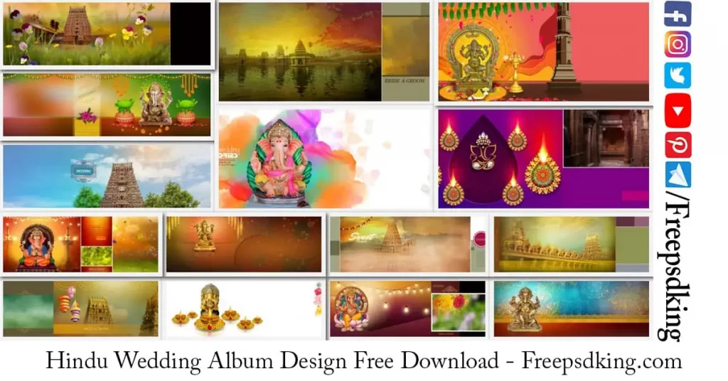 Hindu Wedding Album Design