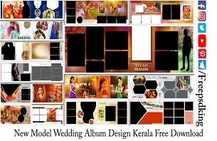 New Model Wedding Album Design Kerala