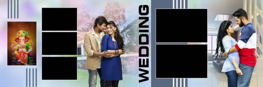 South Indian Wedding Album Design PSD Free Download 