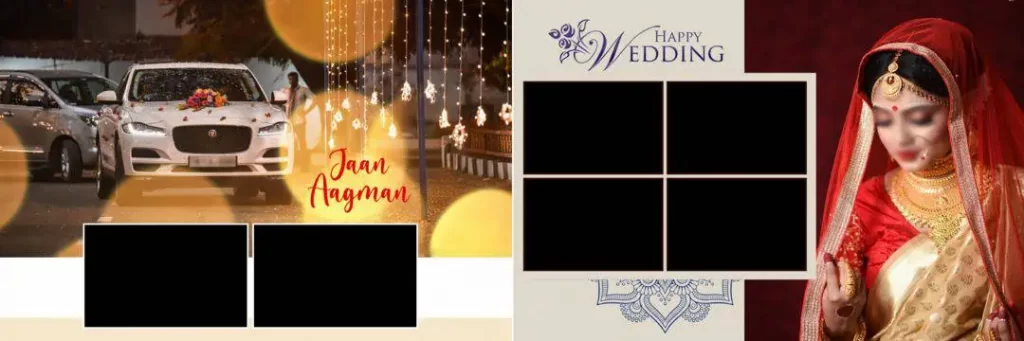 South Indian Wedding Album Design PSD Free Download 