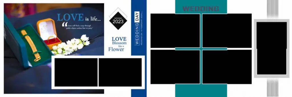 Wedding Album Design PSD Free Download 12X36 Zip 2023