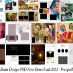 18X24 Album Design PSD Free Download 2022