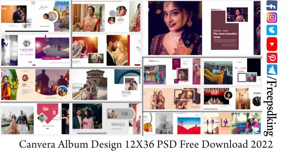 Canvera Album Design 12X36 PSD Free Download 2022