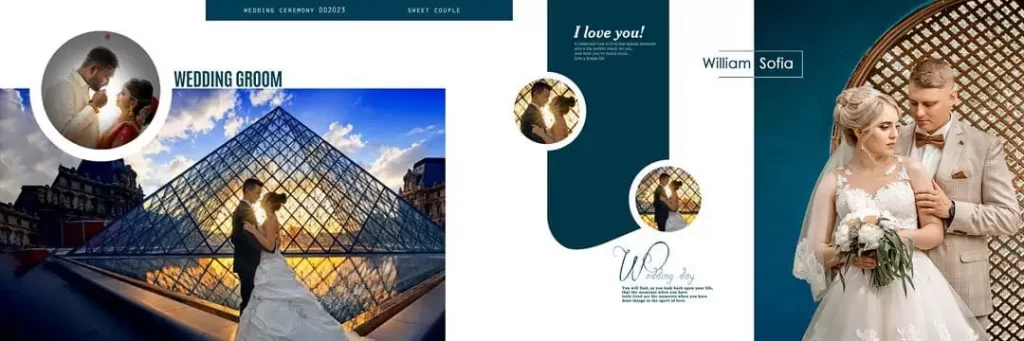 Creative Wedding Album Design