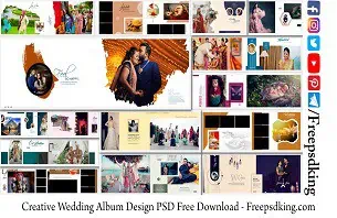 Creative Wedding Album Design