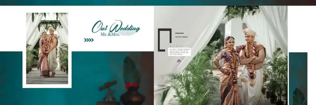 Creative Wedding Album Design