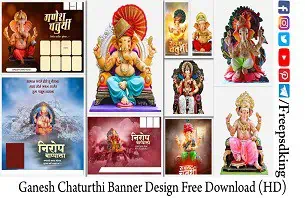 Ganesh Chaturthi Banner Design