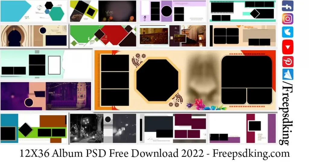 12X36 Album PSD Free Download 2022