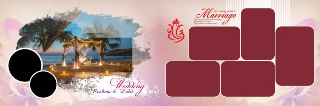 12X36 Wedding Album PSD