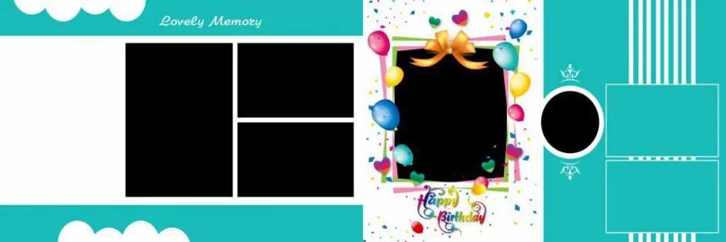 Birthday Album Design PSD Free Download 12X36 2022