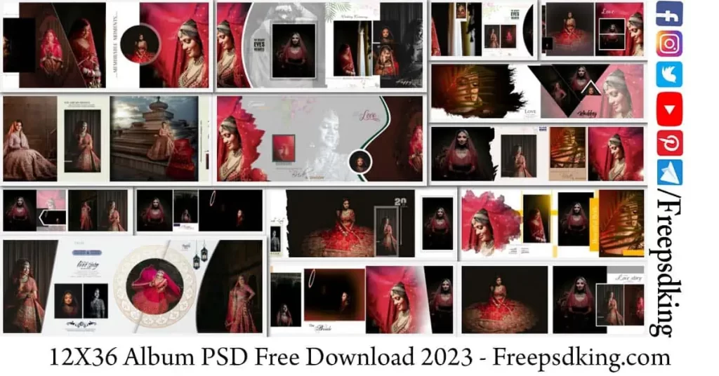 12X36 Album PSD Free Download 2023