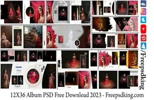 12X36 Album PSD Free Download 2023