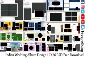 Indian Wedding Album Design