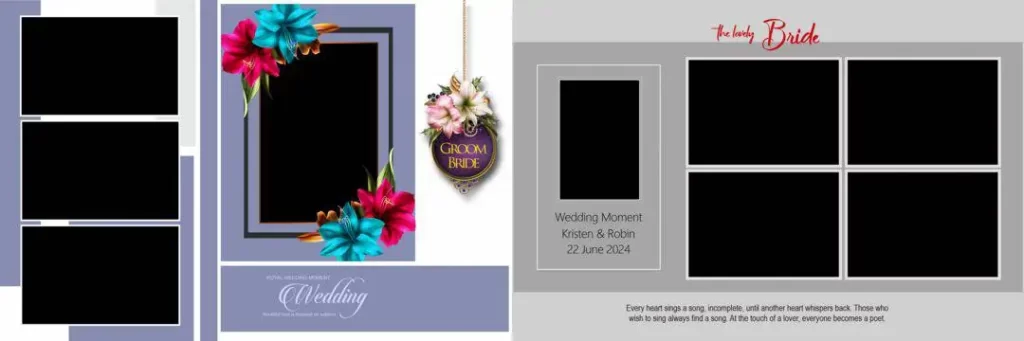 Kerala Creative Wedding Album Design