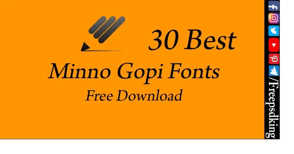 Minno Gopi Font