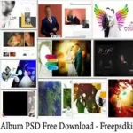24X16 Album PSD Free Download