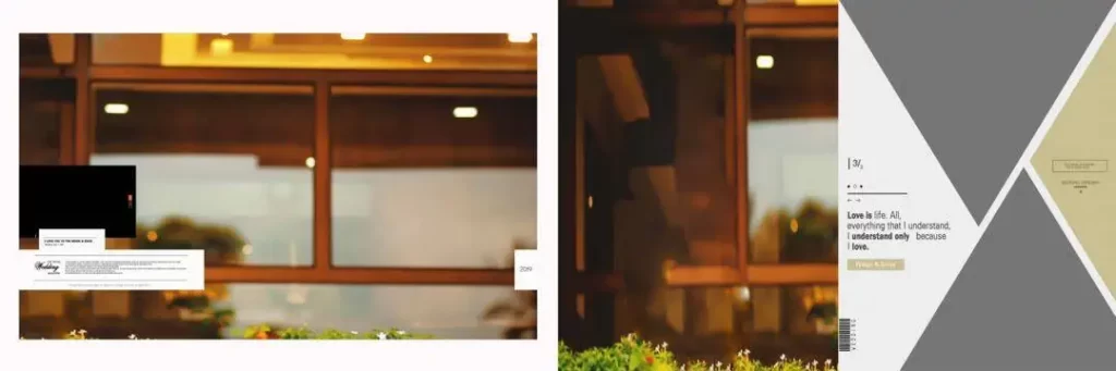 Background for Wedding Album