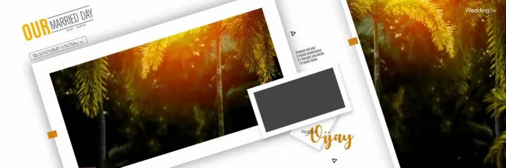 Background for Wedding Album